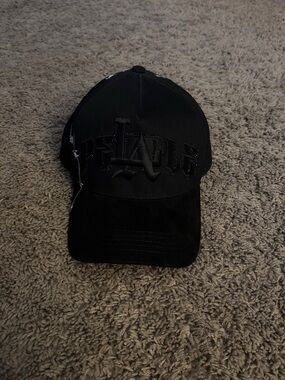 thirty-one Black Embossed LA Baseball Cap